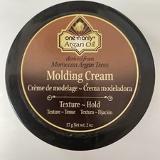 NEW ONE N ONLY ARGAN OIL HAIR MOLDING CREAM 2 OZ TEXTURE MEDIUM HOLD DEFINITION