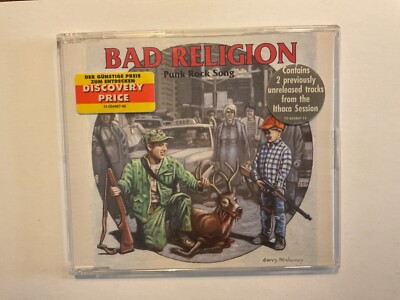 Bad Religion CD Single 4 tracks Punk Rock song incl. german version (9:23 Min.)