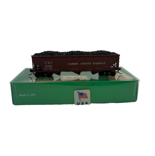 Tren a escala Bowser HO #7059 70 toneladas CCR 3 bahías tolva | Zustand: Used