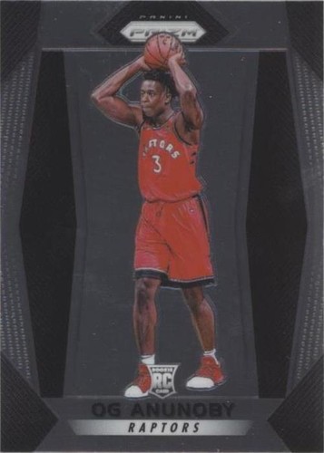 OG ANUNOBY 17-18 Panini Prizm AUTO AUTOGRAPH RC ROOKIE ! TORONTO