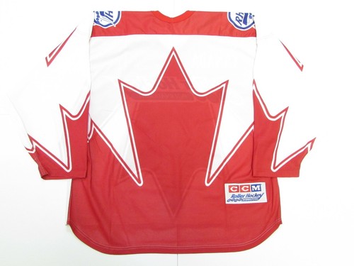 TEAM CANADA AUTHENTIC CCM ROLLER HOCKEY JERSEY SIZE 52 **RARE** - Picture 2 of 2