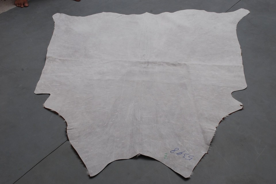 New Cowhide Rugs Area Cow Skin Leather 22.56 sq.feet (58"x56") Cow hide
