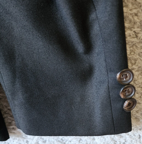 Lauren Ralph Lauren Black 2 Button Sport Coat Jacket Blazer Youth Size 14 R - Picture 13 of 14