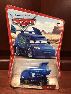 NEW Disney Pixar Cars - DJ - Diecast Metal 1:55 Scale - Tuner Car