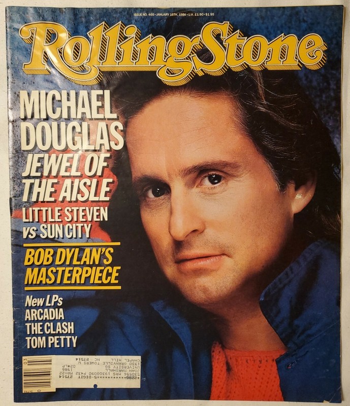 VINTAGE ROLLING STONE MAGAZINE: MICHAEL DOUGLAS 16 JAN 1986 + TWO BONUS MAGS