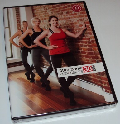 Pure Barre Flex Series 30 Minute Burn Workout DVD Lindsey Teets Fitness Exercise