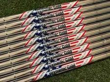 New True Temper Dynamic Gold TOUR ISSUE USA Limited Steel Golf Iron Shaft Set