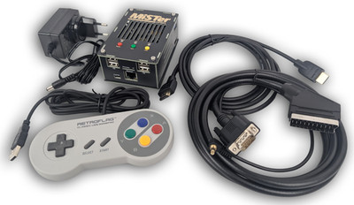 MiSTer FPGA Retro Gaming 128MB SDRAM A/V USB Hub VGA SCART HDMI SNES Controller