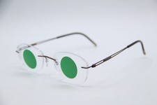 SILHOUETTE 5521 70 6140 BROWN GUNMETAL AUTHENTIC FRAMES EYEGLASSES 51-19