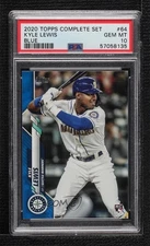 2020 Topps Wal-Mart Blue Border /299 Kyle Lewis #64 PSA 10 GEM MT Rookie RC