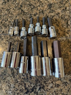 Armstrong Hex Allen Wrench Socket Set Made in USA