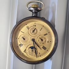 Orologio tasca tripla data