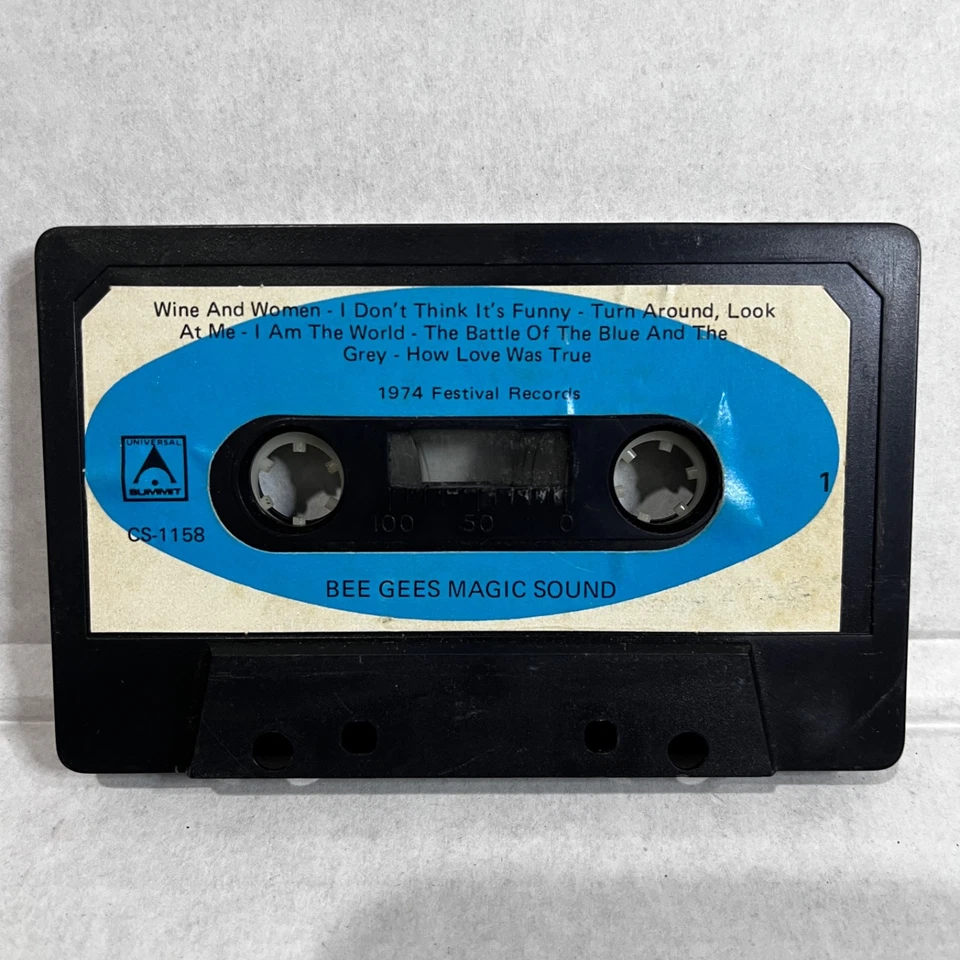 The Bee Gees Self Titled Cassette Tape Aus Press Summit Records Vintage - Image 3 of 4