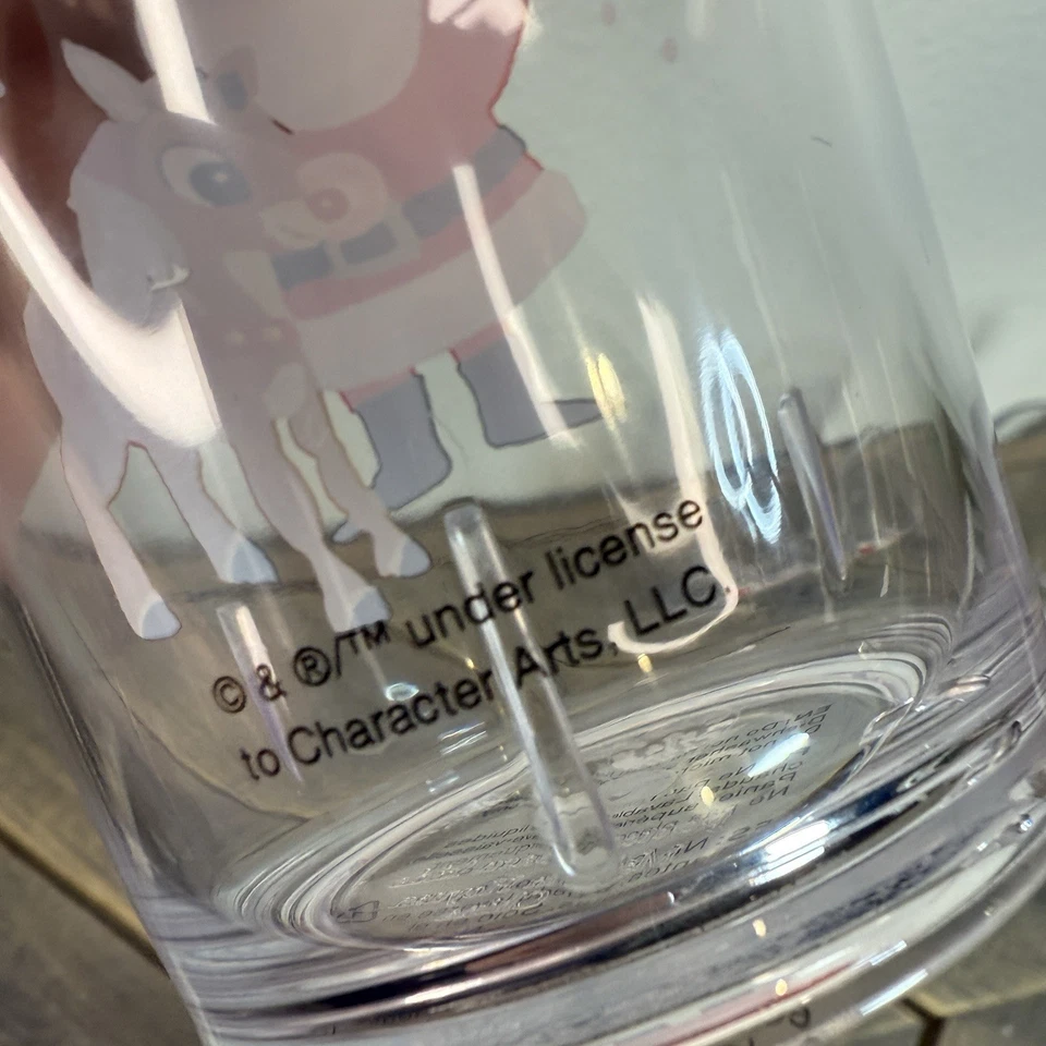 JUEGO DE 3 TAZAS VASO SANTA Y RUDOLFO NIÑOS GRANERO CERÁMICA ~ NAVIDAD Foto 4 de 4