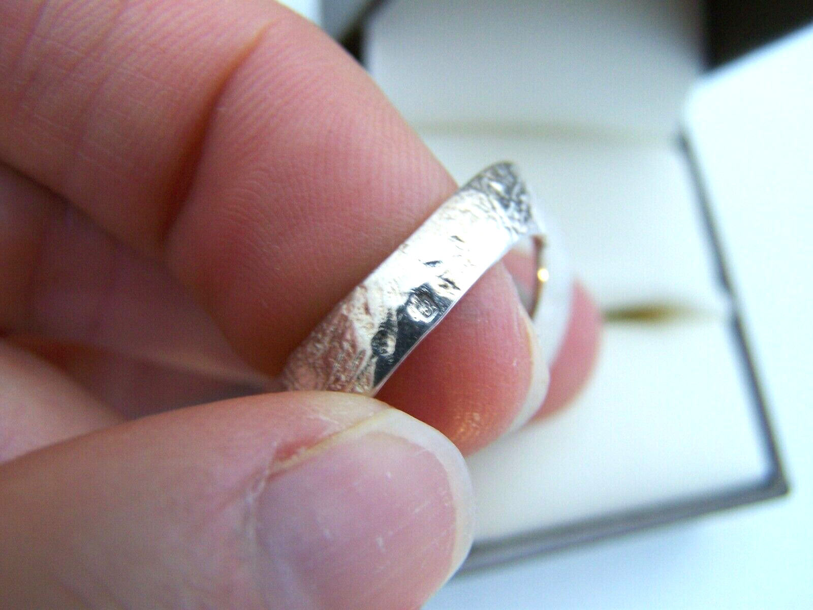 GORGEOUS MODERNIST BRUTALIST SOLID 925 STERLING S… - image 9