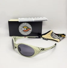 New OAKLEY EYEJACKET REDUX CINELLI RACEWORN YELLOW / PRIZM GREY Limited Edition