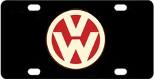 One Aluminum License Plate 6 In X 12 In Made In Usa For Volkswagen