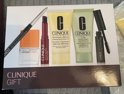 Clinique Dramatically different High Impact Mascara Happy Eyeliner Set 6 Pcs