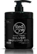 Transparent No-Foam Shaving Gel 1000ml – Silver Edition for Precise Beard Lines 14.00 per litre