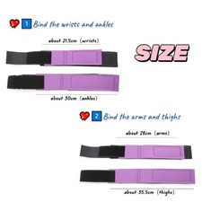 BDSM Adult for Couples Leg Open Leg Bondage Restraints Slave Wrist Hands Cuffs