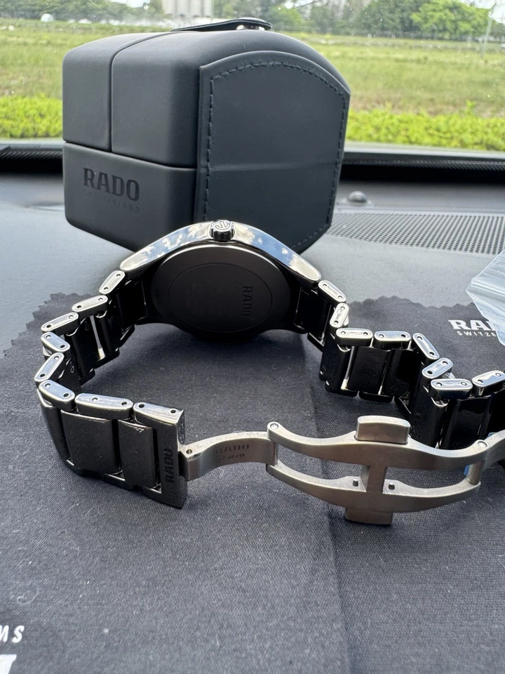 Nuevo Reloj Hombre Rado True Automático Alta Tecnología Cerámica Esfera Gris R27057102  Foto 4 de 4