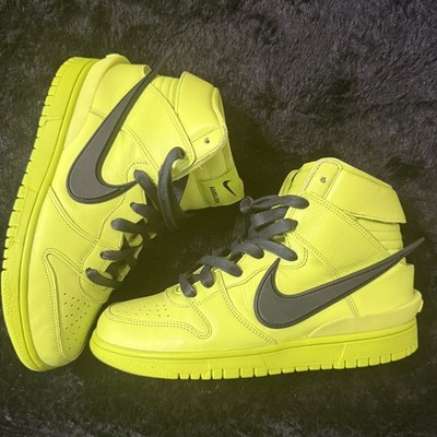 Nike Dunk Hi/Ambush Atomic Green Black Flash Lime CU7544-300 Size 7