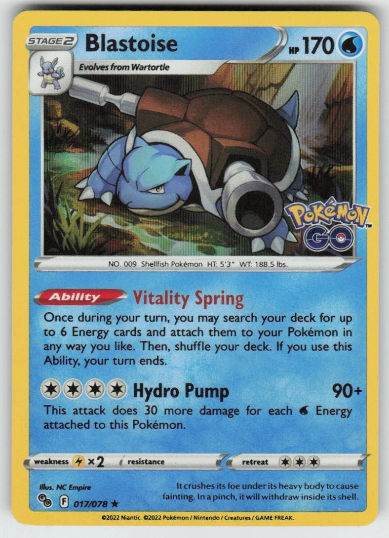 ebay blastoise pokemon card Pokemon TCG Card 151 Collection 009/165 Full Art Rare Blastoise EX