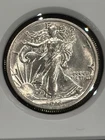 1916-D U.S. 90% Silver Walking Liberty Half Dollar --Beautiful AU Coin!!