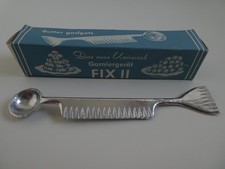 Vintage Butter Garniergerät Verzierer Kugelformer Fix Made in Germany