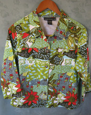 Mirror Image Size Medium Stretch Twill Jacket 3/4 Sleeve NWOT