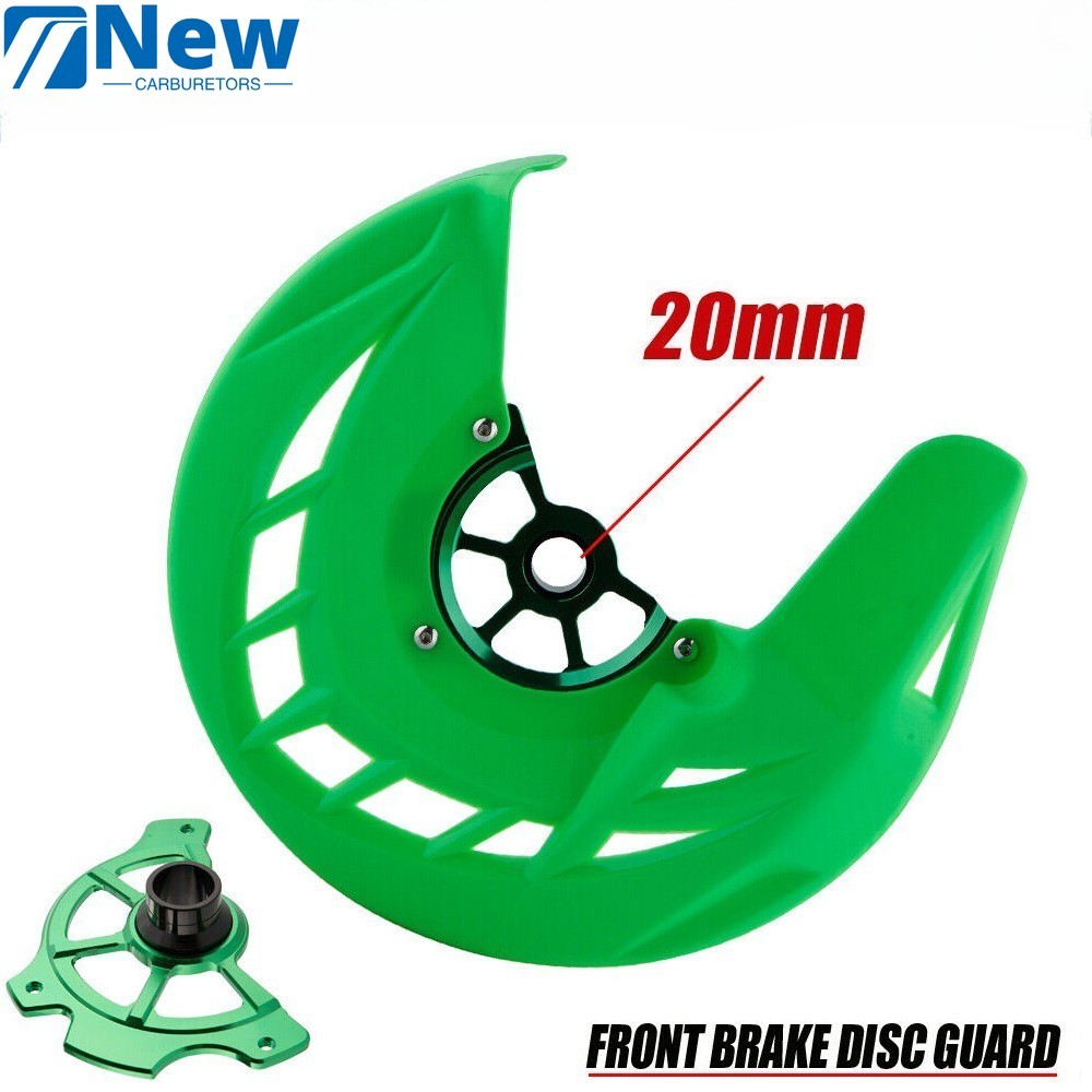 Motorcycle Front Brake Disc Rotor Guard Cover For Kawasaki KX250 KX250F 20mm