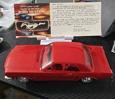 Promo Car - 1966 Ford Mustang - Red - Dealer Promo Car - Mustang 1966 -