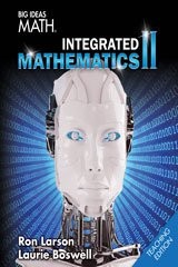 BIG IDEAS MATH INTEGRATED MATH 2: TEACHER EDITION 2016 By Houghton Mifflin