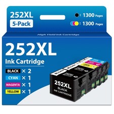T252XL 252 XL Ink Cartridge For Epson WorkForce WF-3620 WF-3640 WF-7110 WF-7210