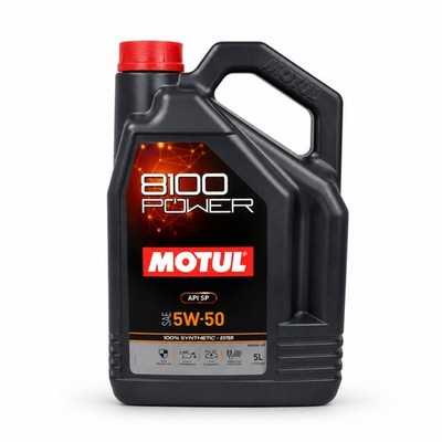5L MOTUL 8100 POWER 5W50 Vollsynthetiköl für Ford WSS-M2C931-D C B A API SP