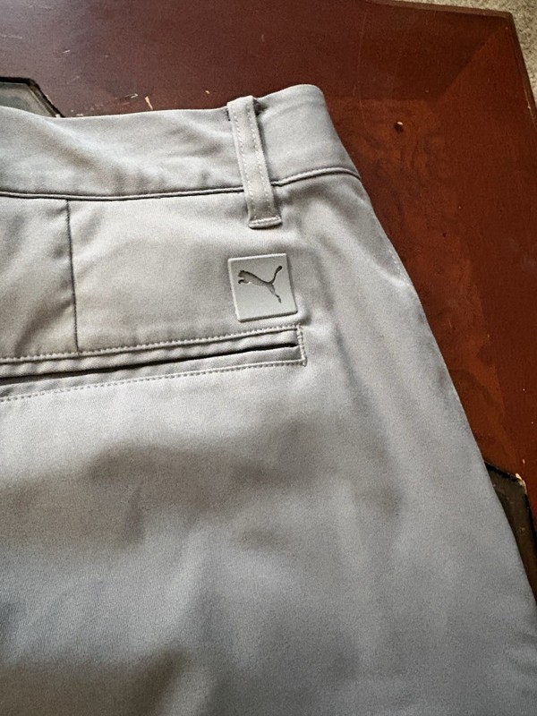 Puma 5 Pocket Golf Pants Grey 36 W 32 L