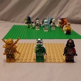 LEGO Minifigure Ninjago Lot 25 Pcs Pythor Garamadon Sensi Wu