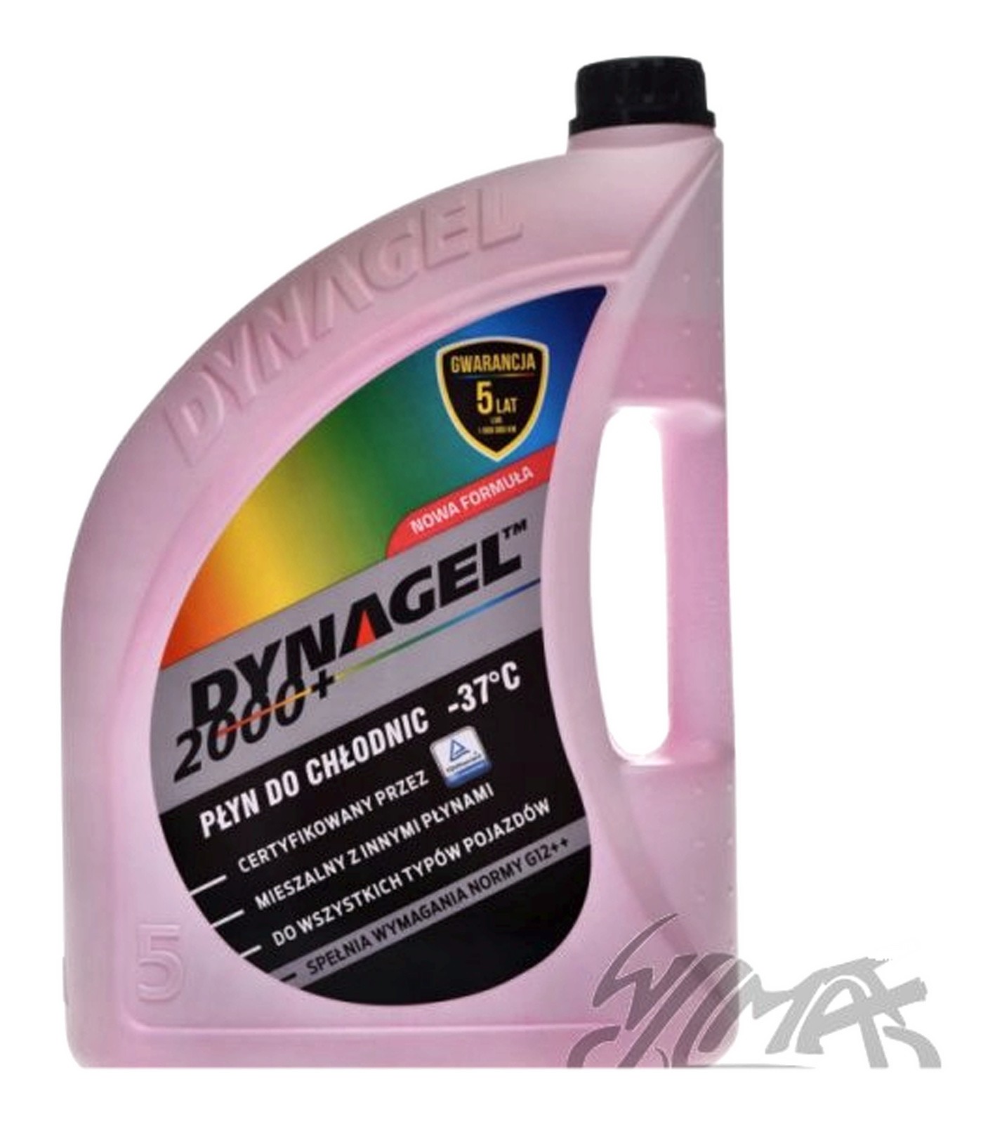 DYNAGEL 2000 fluide radiateur antigel -37oC liquide de refroidissement 5L auto