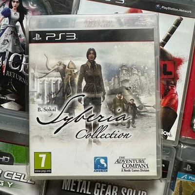 Syberia Collection VERY RARE 1st Print Playstation 3 CIB Adventure Company 2009