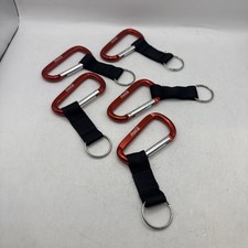 Porte-clés mousqueton Coca-Cola rouge neuf lot de 5