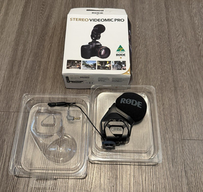 NOB RODE STEREO VIDEOMIC PRO ON-CAMERA STEREO MICROPHONE