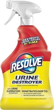 Resolve Pet Urine Destroyer Carpet Stain & Odor Remover Spray Solution 32 oz