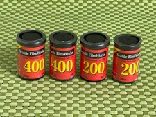 NEW Seattle Filmworks 200 & 400 - 4 Expired 20 Exposure Rolls - New Old Stock