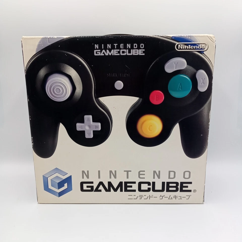 Nintendo GameCube Console Black  Dol-001 With Controller Manual Japanese Tested - Image 4 of 4