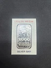 New Listing1 troy ounce .999 fine silver bar