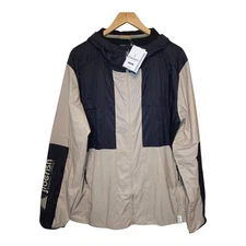 Smartwool Jiberish Merino Sport Ultra Light Hoodie Jacket Dune Mens Size XL