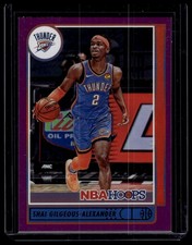 Shai Gilgeous-Alexander 2021-22 NBA Hoops Purple Parallel
