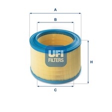 Luftfilter UFI 27.239.00 Filtereinsatz für 2121 7C PEUGEOT 306 N5 581E 7A 7E N3