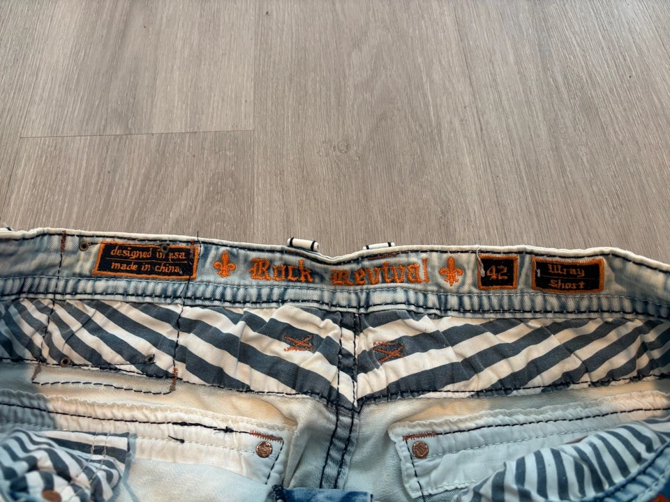 Мужские срезы Rock Revival капри размер 42  - Изображение 2 из 4