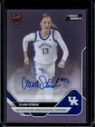 2025-26 Bowman U Now March Madness Clara Strack Auto Autograph #/75 Wildcats